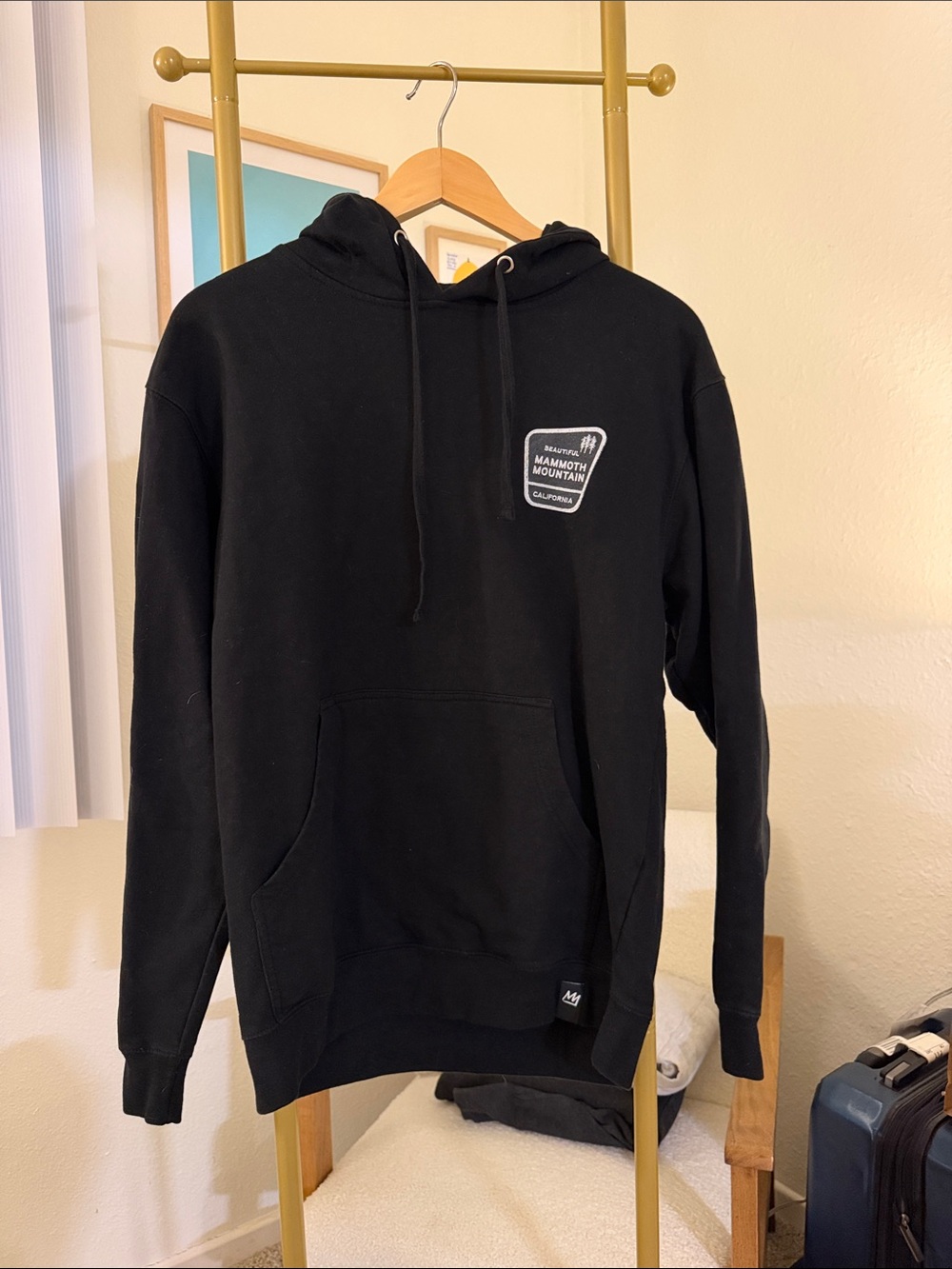 Mammoth Mountain Black Pullover Hoodie